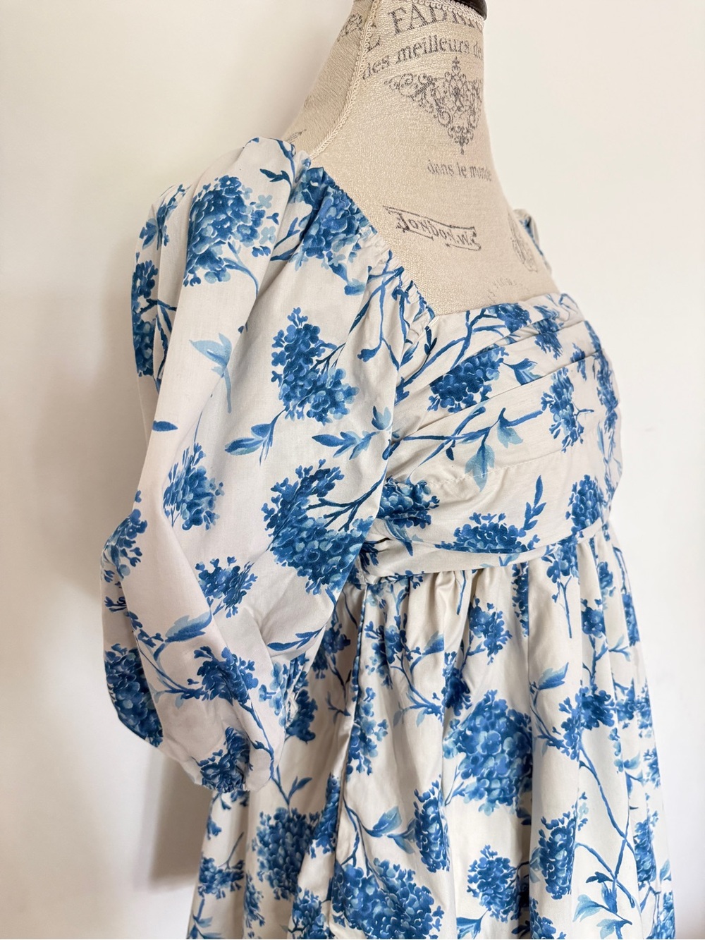 Abercrombie & Fitch Emerson Dress Blue Floral Print M - Picture 6 of 14